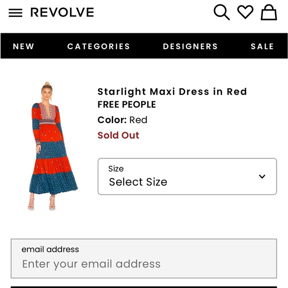 Free People x Revolve Starlight Printed Maxi Dress Rare Seen On Tori Spelling - Picture 13 of 13